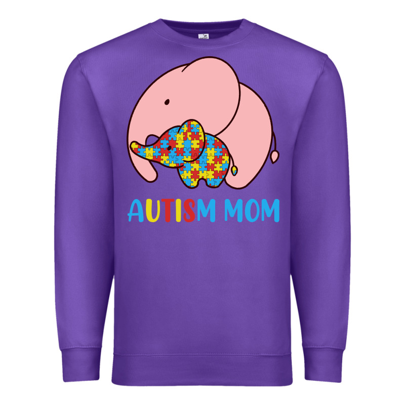 Autism Awareness Autism Mom Premium Sweatshirt by CowhideDigitalArt | Teevron