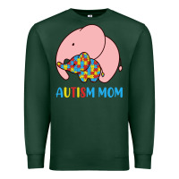 Sports Green autism awareness autism mom Premium Sweatshirt - CowhideDigitalArt