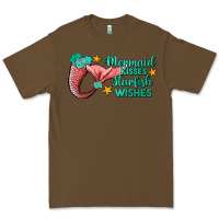 Cacao mermaid kisses starfish wishes Premium Tee - JahusDesignShop