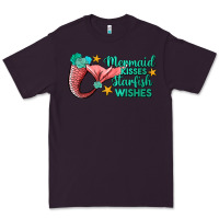 Plum mermaid kisses starfish wishes Premium Tee - JahusDesignShop