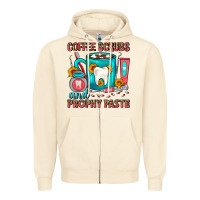 Sandshell Coffee Scrubs And Prophy Paste Dentist Coffee Zipper Hoodie - FaDigitalArtStudio