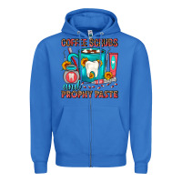 True Royal Coffee Scrubs And Prophy Paste Dentist Coffee Zipper Hoodie - FaDigitalArtStudio