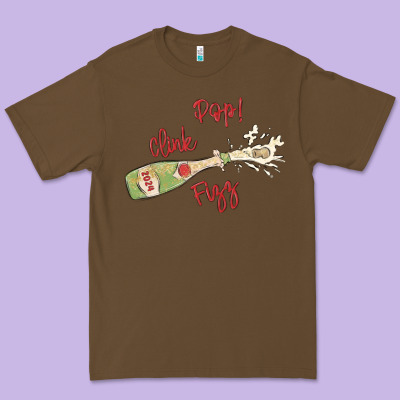 Cheers To The New Year Premium Tee Designed By Maliassmallbusiness