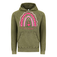 Vintage Olive Valentines Day Rainbow Vintage Hoodie - Bettercallsaul