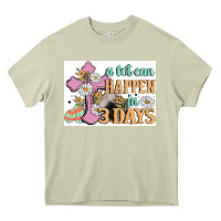 Mossy a lot can happen in 3 days Heavy Core Tee - MaliasSmallBusiness