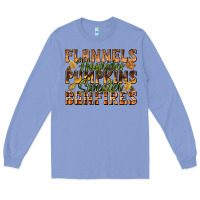 Colony Blue Flannels Hayrides Pumpkins Long Sleeve Tee - texasbilliewilder