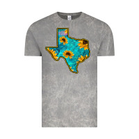 Cloud Rock Sunflower Turquoise Texas Vintage Tee - Bettercallsaul
