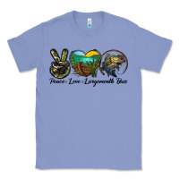 Colony Blue peace love largemouth bass Classic Tee - LillyAllenDesigns