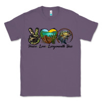Lavender peace love largemouth bass Classic Tee - LillyAllenDesigns