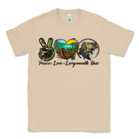Mushroom peace love largemouth bass Classic Tee - LillyAllenDesigns