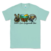Seafoam peace love largemouth bass Classic Tee - LillyAllenDesigns