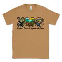 Toasted Coconut peace love largemouth bass Classic Tee - LillyAllenDesigns