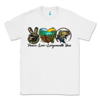 White peace love largemouth bass Classic Tee - LillyAllenDesigns