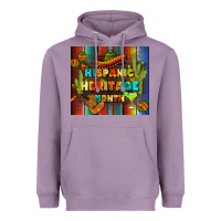 Lavender hispanic heritage month tumbler Heavyweight Hoodie - BundleAndBundleShop