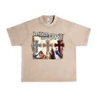 French Oak Christmas Begins With Christ Urban Heavy Tee - Bettercallsaul