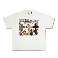 Pistachio Christmas Begins With Christ Urban Heavy Tee - Bettercallsaul