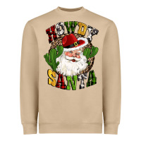 Mushroom howdy santa western cactus christmas Heavyweight Sweatshirt - CowGirlArtShop