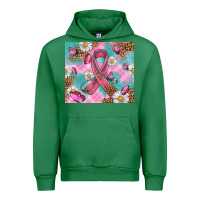 Emerald Breast Cancer Ribbon Stethoscope Urban Hoodie - Artiststas