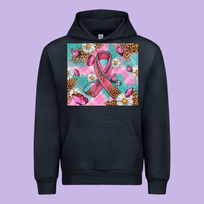 Breast Cancer Ribbon Stethoscope Urban Hoodie Designed By Artiststas