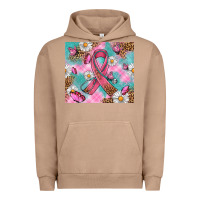 Pigment Burro Breast Cancer Ribbon Stethoscope Urban Hoodie - Artiststas