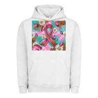 Pigment Lunar Rock Breast Cancer Ribbon Stethoscope Urban Hoodie - Artiststas