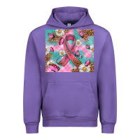 Tulip Breast Cancer Ribbon Stethoscope Urban Hoodie - Artiststas