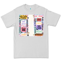 Dove Grey positive affirmation Premium Tee - MaliasSmallBusiness
