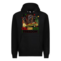 Black Juneteenth celebrate freedom Premium Hoodie - FaDigitalArtStudio