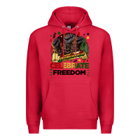 Cardinal Juneteenth celebrate freedom Premium Hoodie - FaDigitalArtStudio