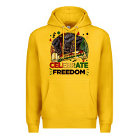 Lemon Juneteenth celebrate freedom Premium Hoodie - FaDigitalArtStudio