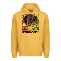 Juneteenth Celebrate Freedom Premium Hoodie | Teevron
