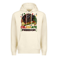 Sandshell Juneteenth celebrate freedom Premium Hoodie - FaDigitalArtStudio
