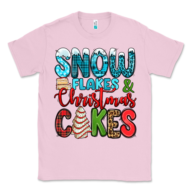 Snow Flakes And Christmas Cakes Classic Tee by Jasminsmagicworld | Teevron