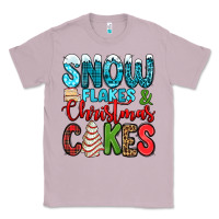 Lilac snow flakes and Christmas cakes Classic Tee - Jasminsmagicworld