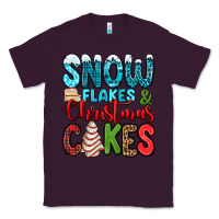 Plum snow flakes and Christmas cakes Classic Tee - Jasminsmagicworld
