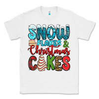 White snow flakes and Christmas cakes Classic Tee - Jasminsmagicworld