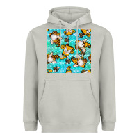 Moon Dust honey bee gnomes seamless pattern Heavyweight Hoodie - BundleAndBundleShop