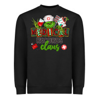 Black medical records claus Heavyweight Sweatshirt - CowGirlArtShop