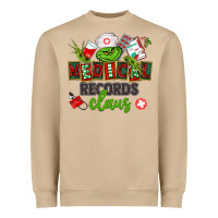Mushroom medical records claus Heavyweight Sweatshirt - CowGirlArtShop