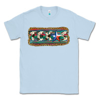 Dusty Blue Texas Classic Tee - JahusDesignShop