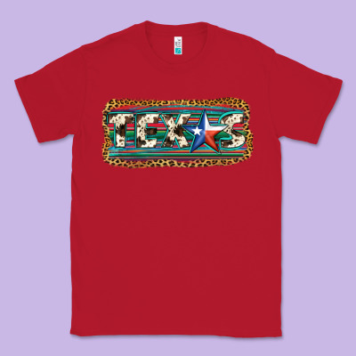 Texas Classic Tee Designed By Jahusdesignshop