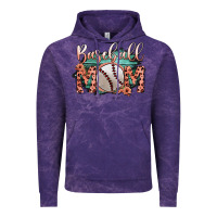 Cloud Purple Baseball Mom Vintage Hoodie - Bettercallsaul