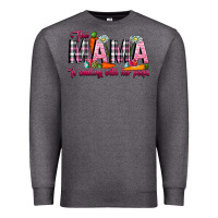 Charcoal Heather This Mama Is Chilling With Her Peeps Premium Sweatshirt - CowhideDigitalArt