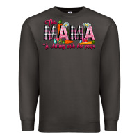 Smoke This Mama Is Chilling With Her Peeps Premium Sweatshirt - CowhideDigitalArt