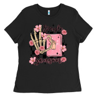 Black single season Ladies Tee - MaliasSmallBusiness