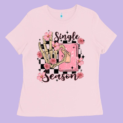 Single Season Ladies Tee Designed By Maliassmallbusiness