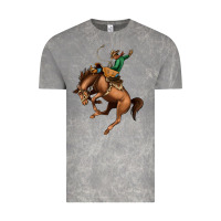 Cloud Rock Bucking Bronco Rodeo Vintage Tee - Bettercallsaul