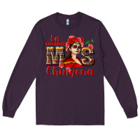 Plum La mama mos Chingona Long Sleeve Tee - NancyCooperArtShop