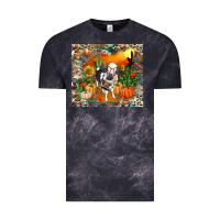 Cloud Black Fall baby cow Vintage Tee - RanaPortraitStore