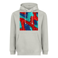 Moon Dust american flag stripes seamless pattern Heavyweight Hoodie - BundleAndBundleShop